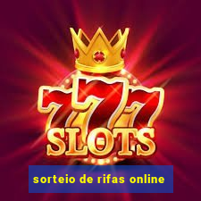 sorteio de rifas online